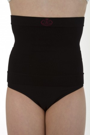 Level 1 Junior Unisex Midjebelte Sort