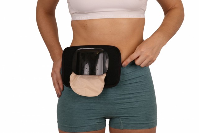 Sort beskyttelsesskjold med sort pad/underlag i Comfishield Sett